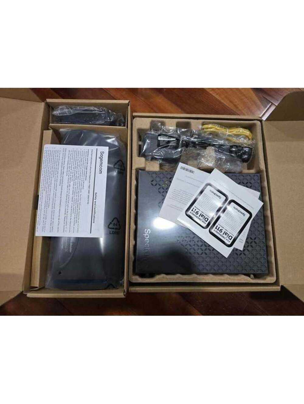 Brand new Spectrum modem and router